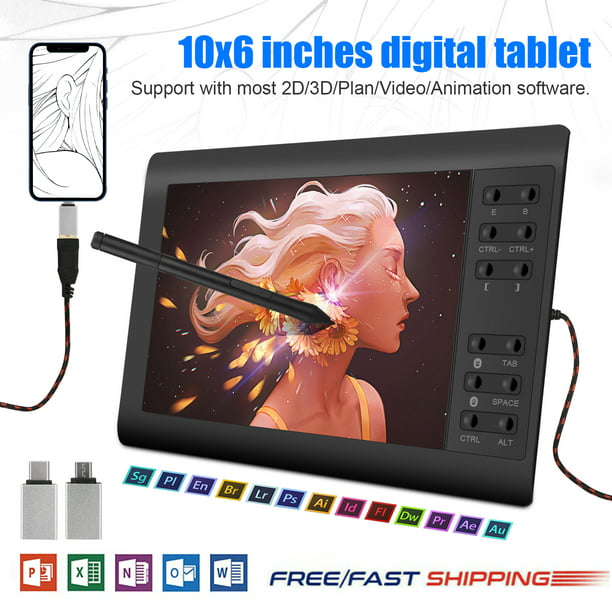 Ultrathin Digital Tablet A5 LED Drawing Board Light Box Tracing Table Pad M9J6 